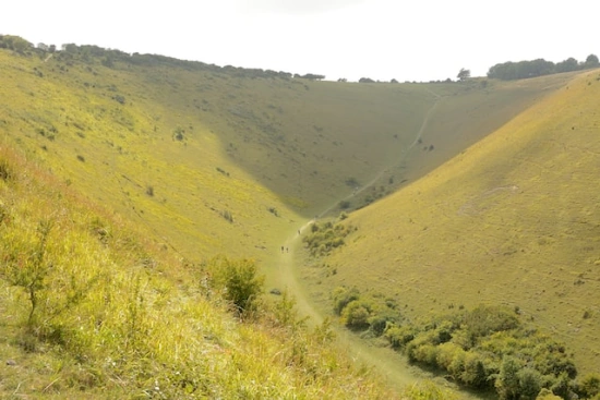 long path in valley